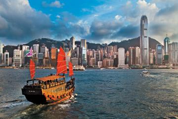 Гонконг в перспективе: уникальные снимки китайского фотографа (ФОТО)