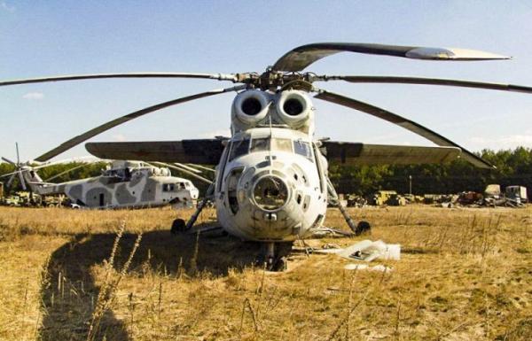 Уничтожены радиацией: кладбище техники в Чернобыле (ФОТО)