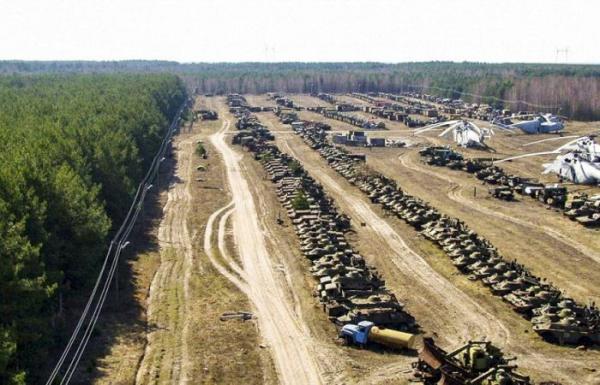 Уничтожены радиацией: кладбище техники в Чернобыле (ФОТО)