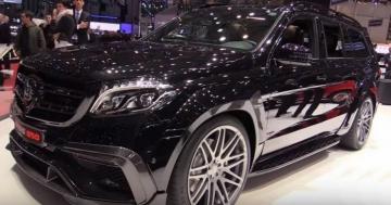 Внедорожник Mercedes-Benz с впечатляющей доработкой от Brabus стал звездой авто шоу (ФОТО)