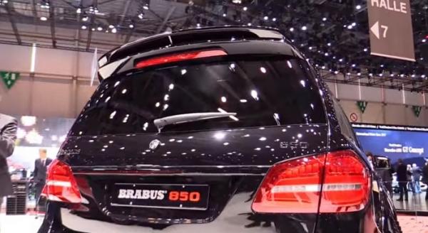 Внедорожник Mercedes-Benz с впечатляющей доработкой от Brabus стал звездой авто шоу (ФОТО)