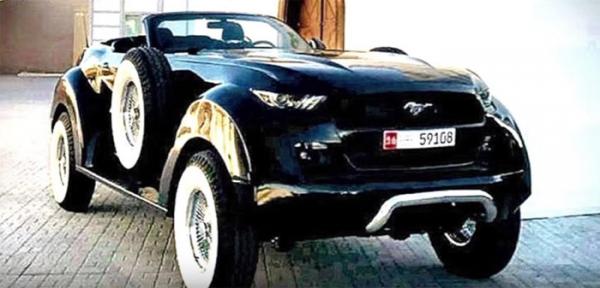 Автомобиль для шейха: в ОАЭ представили самую экстремальную версию Ford Mustang (ФОТО)