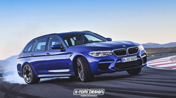 Дизайнеры презентовали BMW M5 нового поколения в кузове универсал (ФОТО)