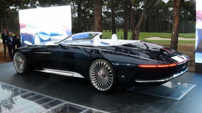 Мечта олигарха:  в США представлен фантастический кабриолет Maybach (ФОТО)