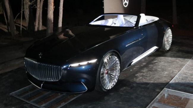 Мечта олигарха:  в США представлен фантастический кабриолет Maybach (ФОТО)