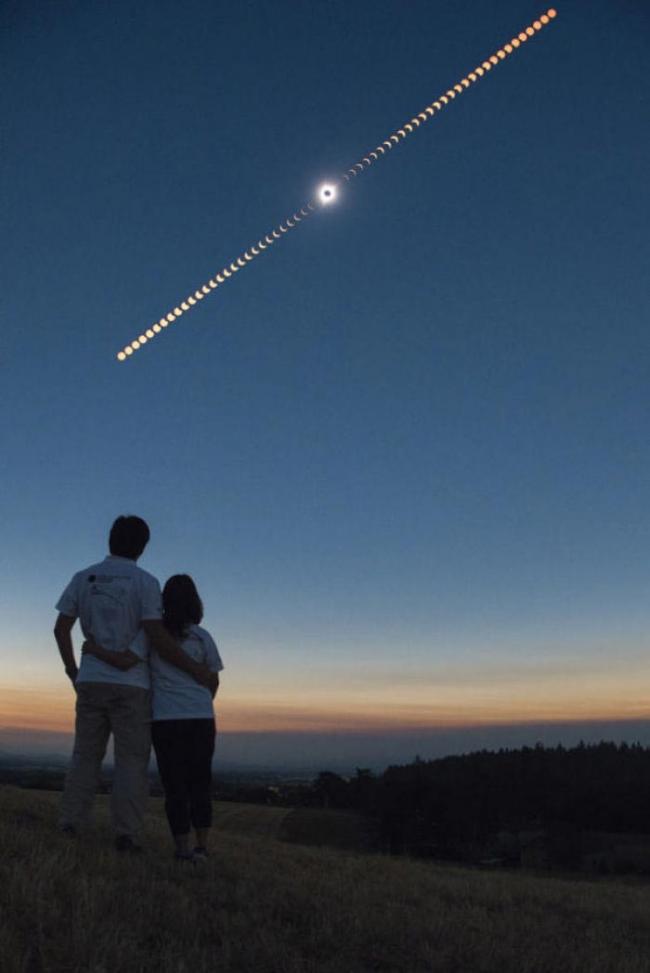 20 лучших фотографий полного солнечного затмения 2017 (ФОТО)