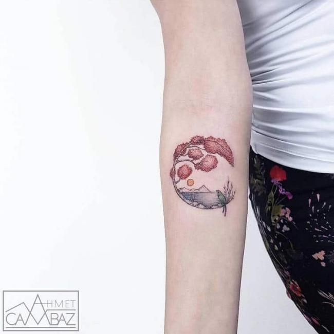 Крошечные и невероятно милые татуировки (ФОТО)