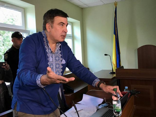 Суд наказал Саакашвили за незаконное пересечение границы Украины
