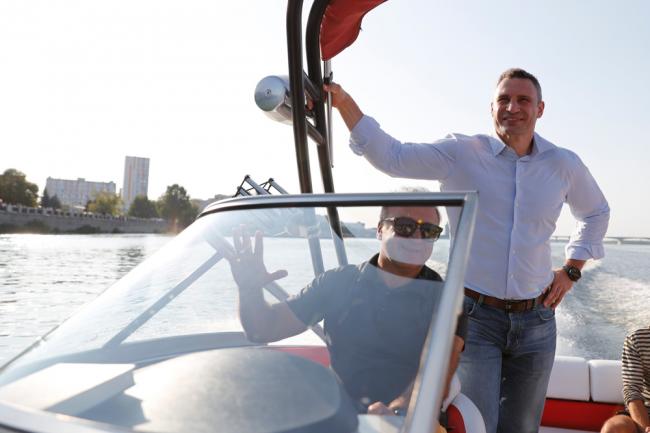 Виталий Кличко приехал в Днипро на День города