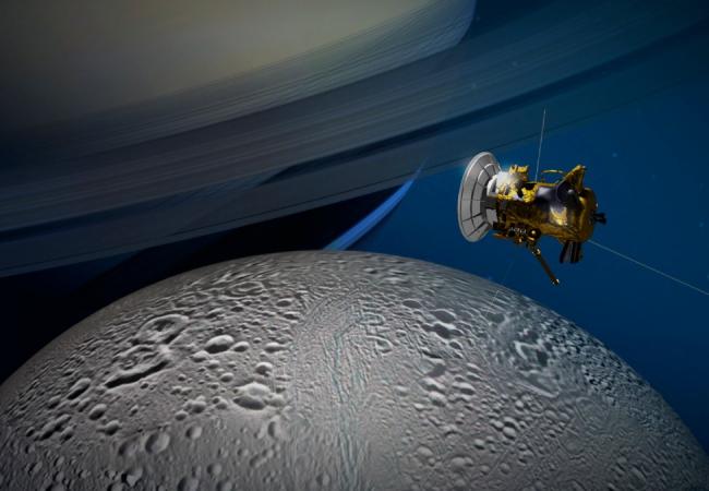 Зонд Cassini сгорел в атмосфере Сатурна