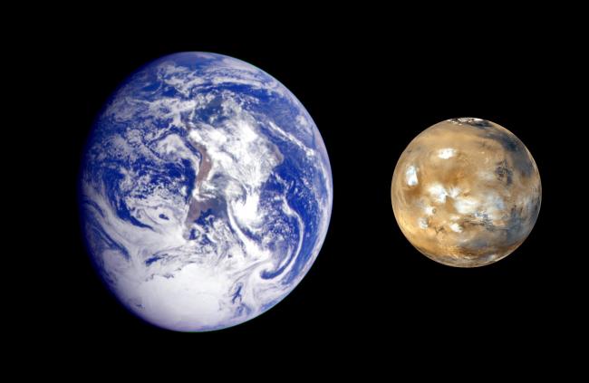 Ученые рассказали о возможности столкновения Марса с Землей