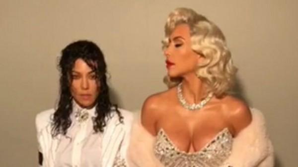Ким Кардашьян скопировала сексуальный образ Мадонны
