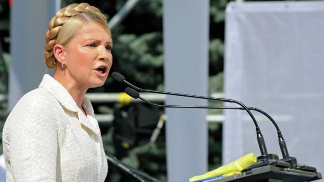 Тимошенко назвала президента главным источником коррупции в стране