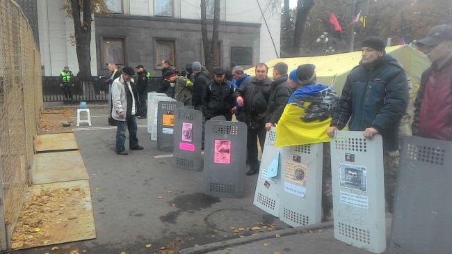 Митингующие под Верховной Радой озвучили план действий (ФОТО)