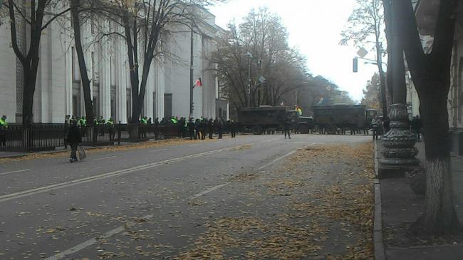 Митингующие под Верховной Радой озвучили план действий (ФОТО)