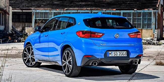 Кроссовер BMW X2 рассекретили до премьеры  (ФОТО)