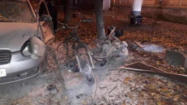 Покушение на Мосийчука: В Сети появилось видео с места взрыва в Киеве