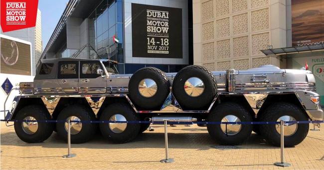 Полноприводный монстр: в Дубае показали самый большой в мире внедорожник (ФОТО)