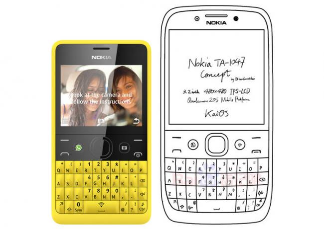 Nokia готовит бюджетный смартфон с QWERTY-клавиатурой