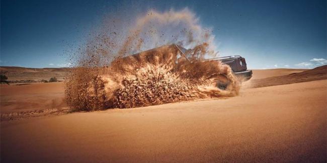 Компания Mercedes-Benz опубликовала снимок с тестами нового внедорожника (ФОТО)