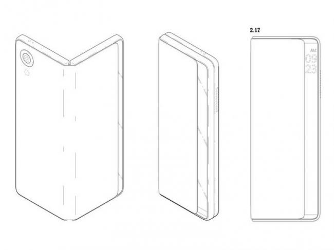 LG запатентовала смартфон «раскладушку-планшет» (ФОТО)