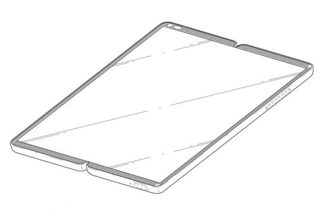LG запатентовала смартфон «раскладушку-планшет» (ФОТО)