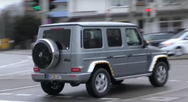 Новый внедорожник от Mercedes-Benz впервые замечен на дорогах (ФОТО)