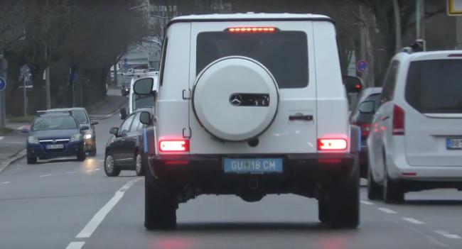 Новый внедорожник от Mercedes-Benz впервые замечен на дорогах (ФОТО)