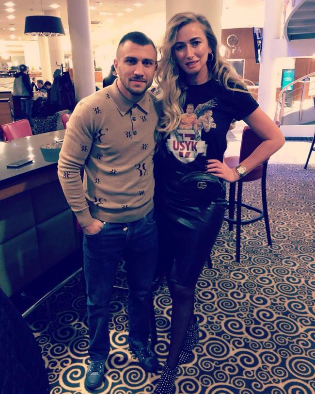 Кличко смотрел бой Усика в компании известной украинки (ФОТО)
