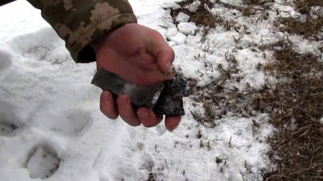 ОБСЕ зафиксировала на Донбассе воронки от 152-мм снарядов (ФОТО)
