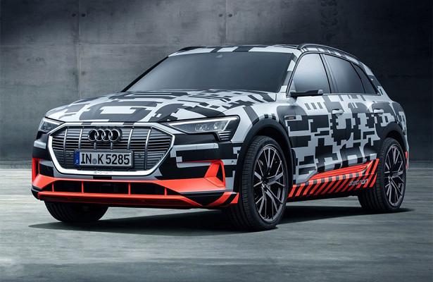 Audi привезла в Женеву серийный электрокроссовер 