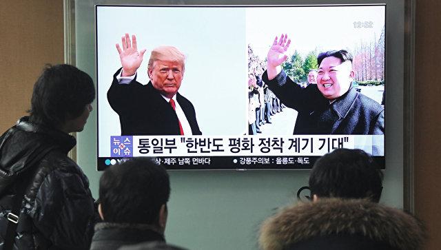 США не снимут санкции с КНДР после встречи Трампа и Ким Чен Ына