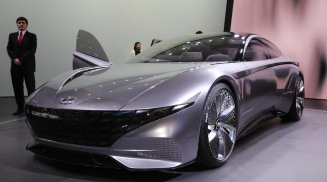 Компания Hyundai представила свою вариацию "автомобиля будущего" (ФОТО)