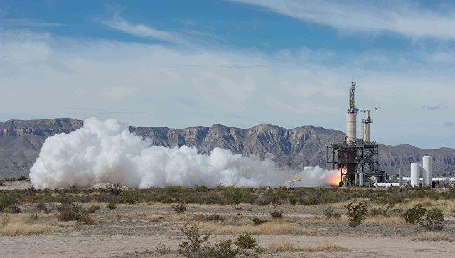 В Техасе стартовала суборбитальная ракета New Shepard