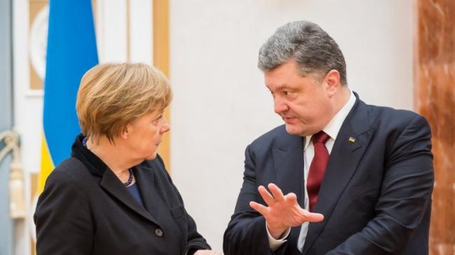 Путин больше не нужен: Порошенко и Меркель обошлись без него