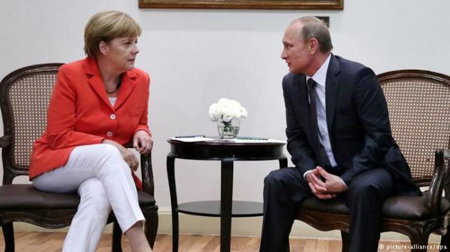Боевые действия на Донбассе станут главной темой разговора Ангелы Меркель и Путина