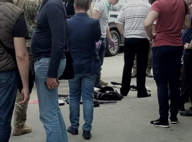 Сотрудники СБУ провели спецоперацию в одном из центральных районов Харькова (ФОТО)