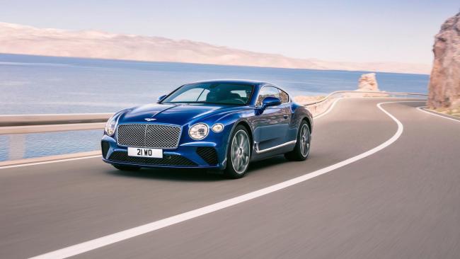 В Украине впервые заметили новый роскошный автомобиль от Bentley (ФОТО)