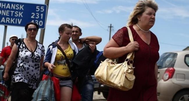 В Украине продолжает расти количество вынужденных переселенцев