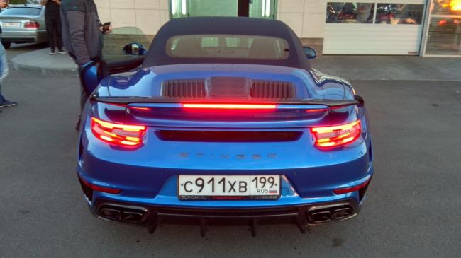 В Украине заметили уникальный автомобиль Porsche (ФОТО)