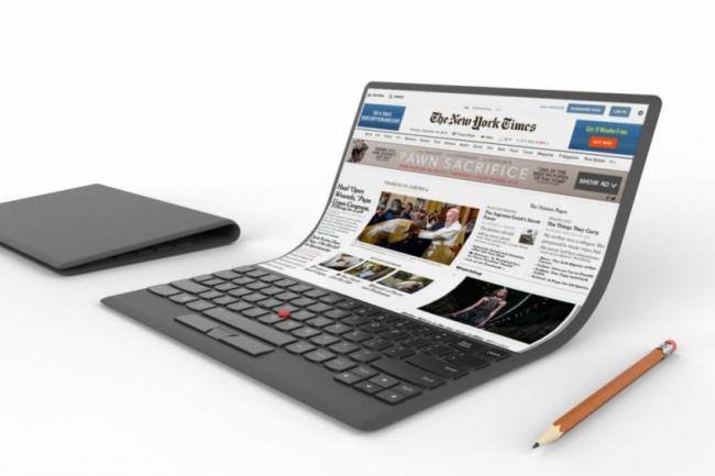 Samsung разрабатывает ноутбук с гибким экраном