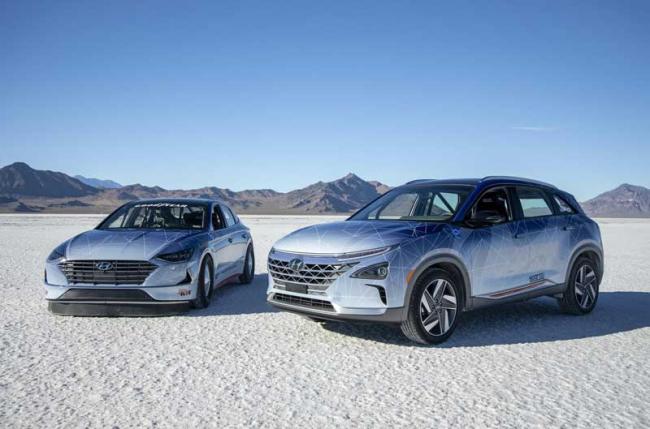 Hyundai установила два “зеленых” рекорда скорости