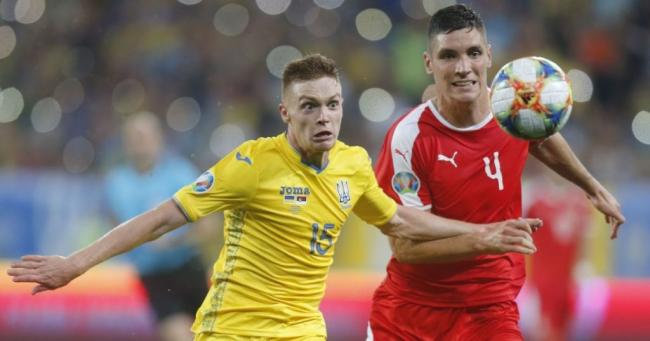 Украина ушла от поражения в выездном матче с Сербией