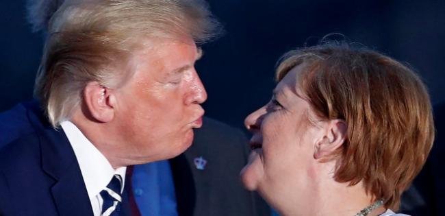 Трамп призвал "хорошую женщину" Меркель и Макрона помочь Украине