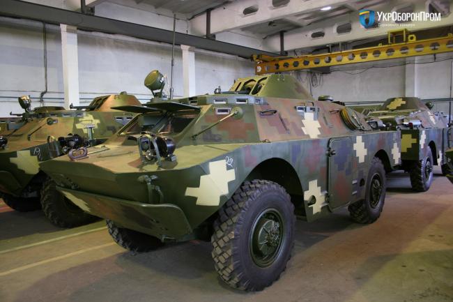 Для армии модернизировали полсотни дозорных бронемашин по стандартам НАТО