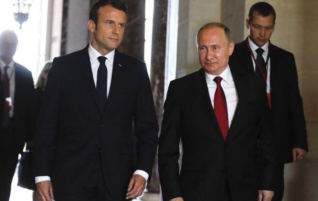 Стали известны подробности сделки Макрона и Путина по Украине