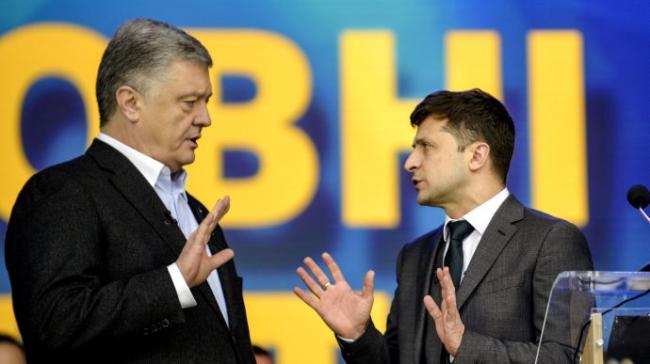Зеленский и Порошенко сократили разрыв в президентском рейтинге