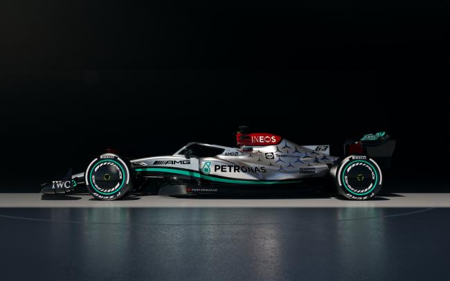 Mercedes презентовал новый болид для сезона Формулы 1 2022 года (ФОТО)