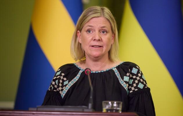 Швеция будет поддерживать политику открытых дверей НАТО для Украины