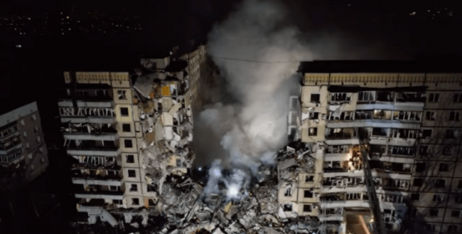 "Найдем всех причастных": Зеленский отреагировал на ракетный удар по дому в Днепре